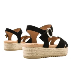 Sandalias Mustang AFELPADO HONGYANG NEGRO