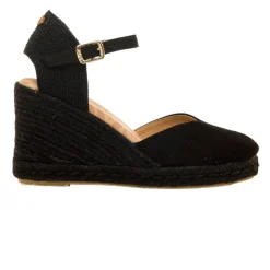 Sandalias Mustang AFELPADO JOIN 14 NEGRO CANVAS NEGRO