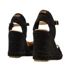 Sandalias Mustang AFELPADO JOIN 14 NEGRO CANVAS NEGRO