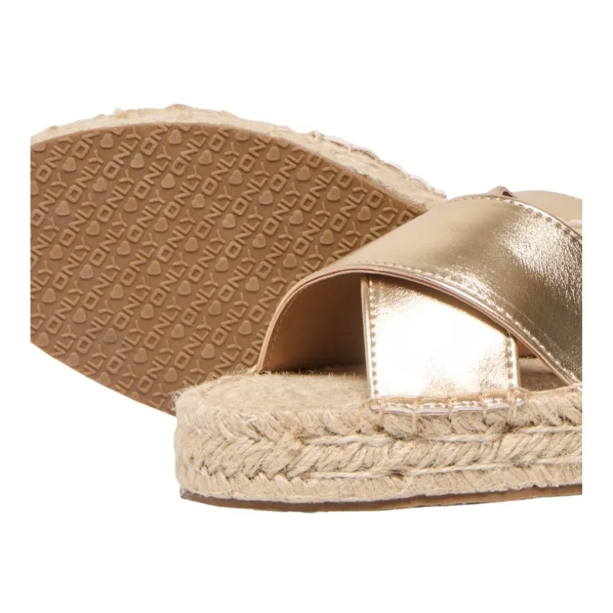 Sandalias Only Onlemma-2 Pu Cross Strap Sandal