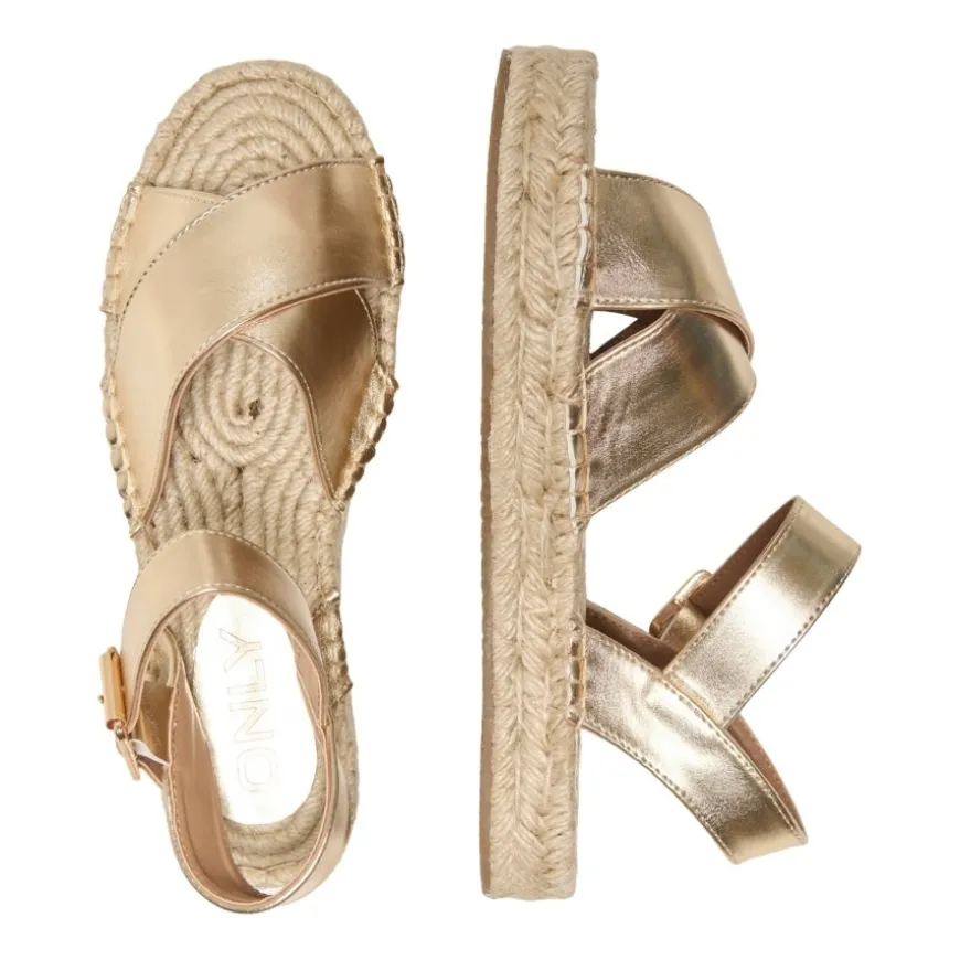Sandalias Only Onlemma-2 Pu Cross Strap Sandal
