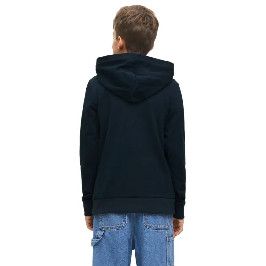 Sudadera infantil Jack & jones Jjebryan Corp Logo Sweat Hood Noos Jnr