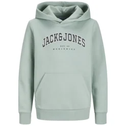 Sudadera infantil Jack & jones JJECALEB VARSITY SWEAT HOOD NOOS JNR