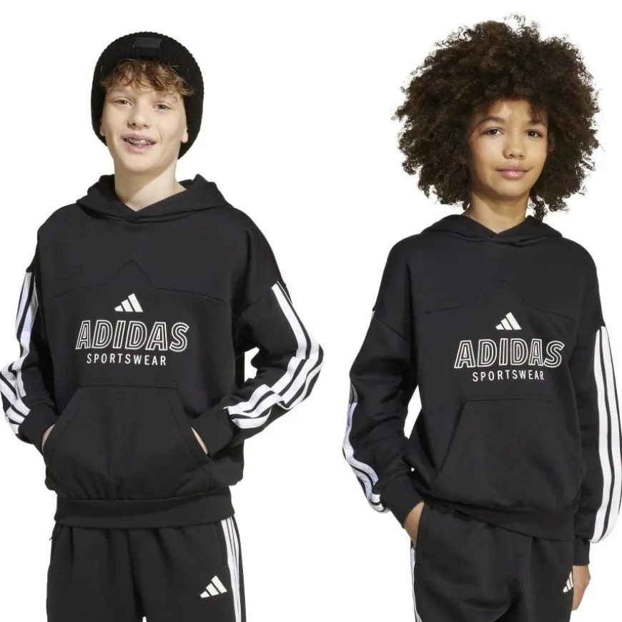 Sudaderas Adidas J Hot Fl Hood