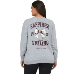 Sudaderas Carmakoma Cariggy L S O-Neck Sweat Jrs
