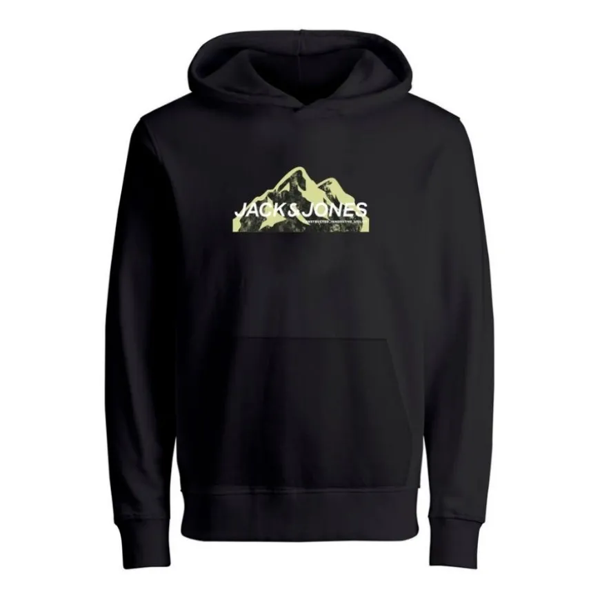 Sudaderas Jack & jones BST Jcomountain Logo Sweat Hood unb Sn Jnr