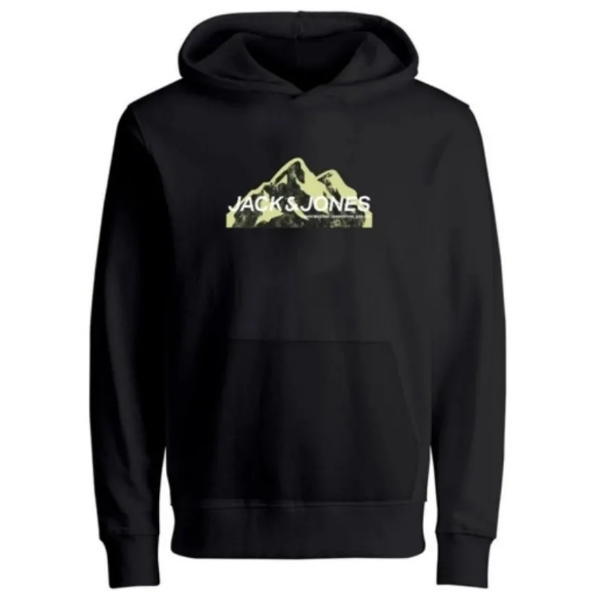 Sudaderas Jack & jones Jcomountain Logo Sweat Hood Sn Jnr