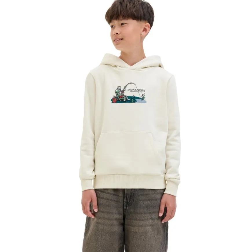 Sudaderas Jack & jones Jorskull Nature Sweat Hood Sn Jnr