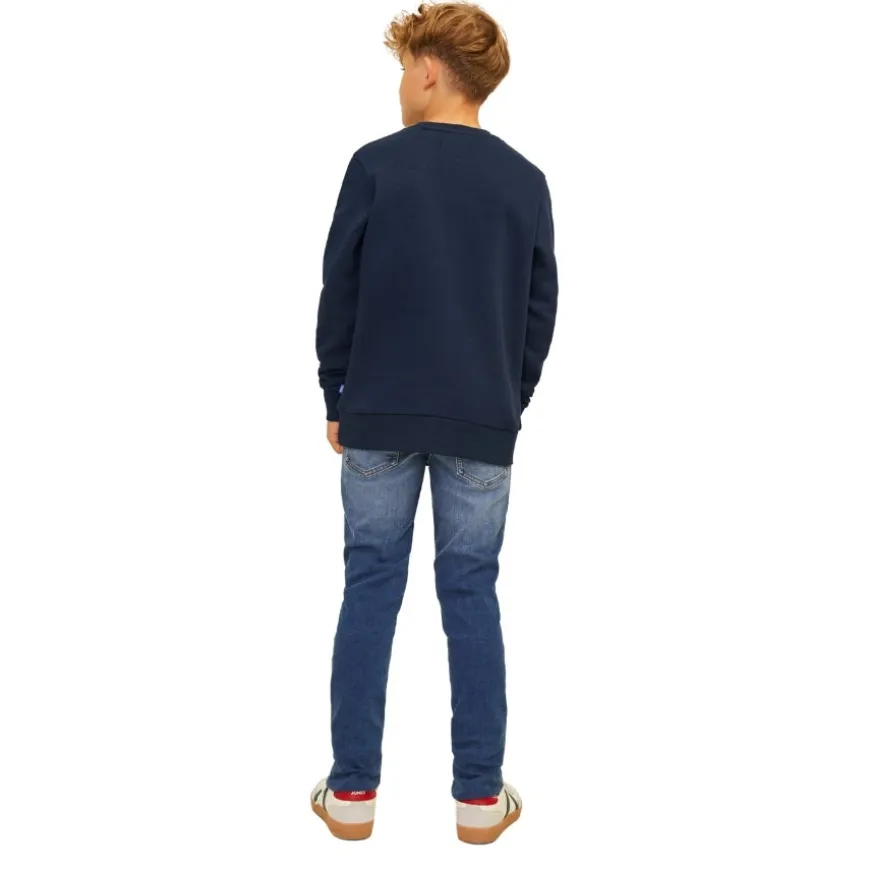 Sudaderas Jack & jones N.U. Jjelogo Sweat Crew 2 Col 24 25 Noos Jnr