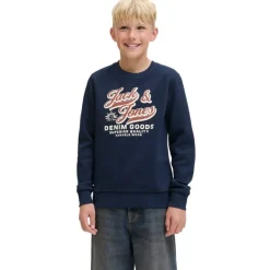 Sudaderas Jack & jones N.U. Jjelogo Sweat Crew 2 Col Aw25 Noos Jnr