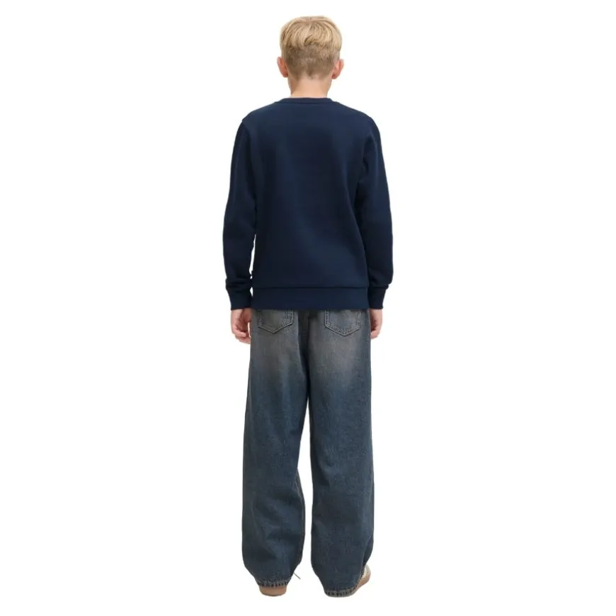 Sudaderas Jack & jones N.U. Jjelogo Sweat Crew 2 Col Aw25 Noos Jnr
