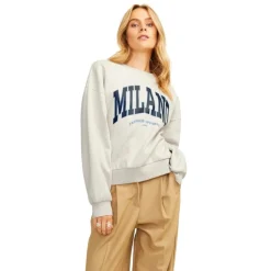 Sudaderas Jjxx Jxmerle Rlx Short Ls Crew Swt Ln