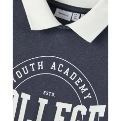 Sudaderas Name-it Nkfnasmi Ls Short Loose Sweat Bru