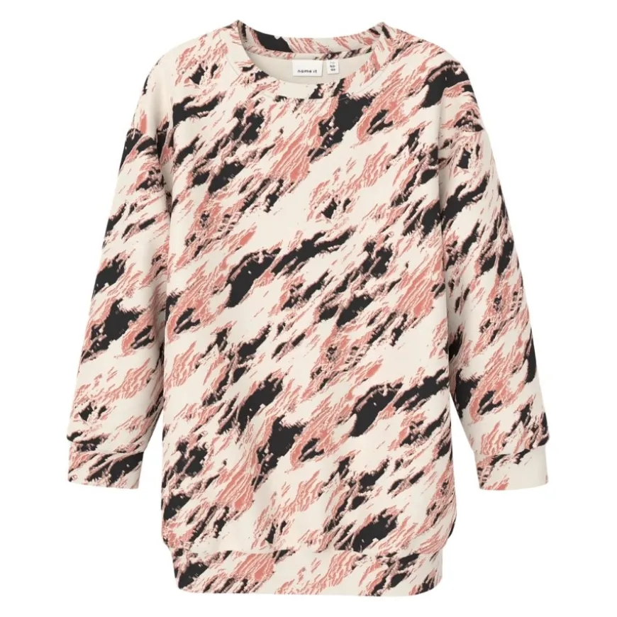 Sudaderas Name-it Nkfnoikke Ls Long Rlx Sweat Bru