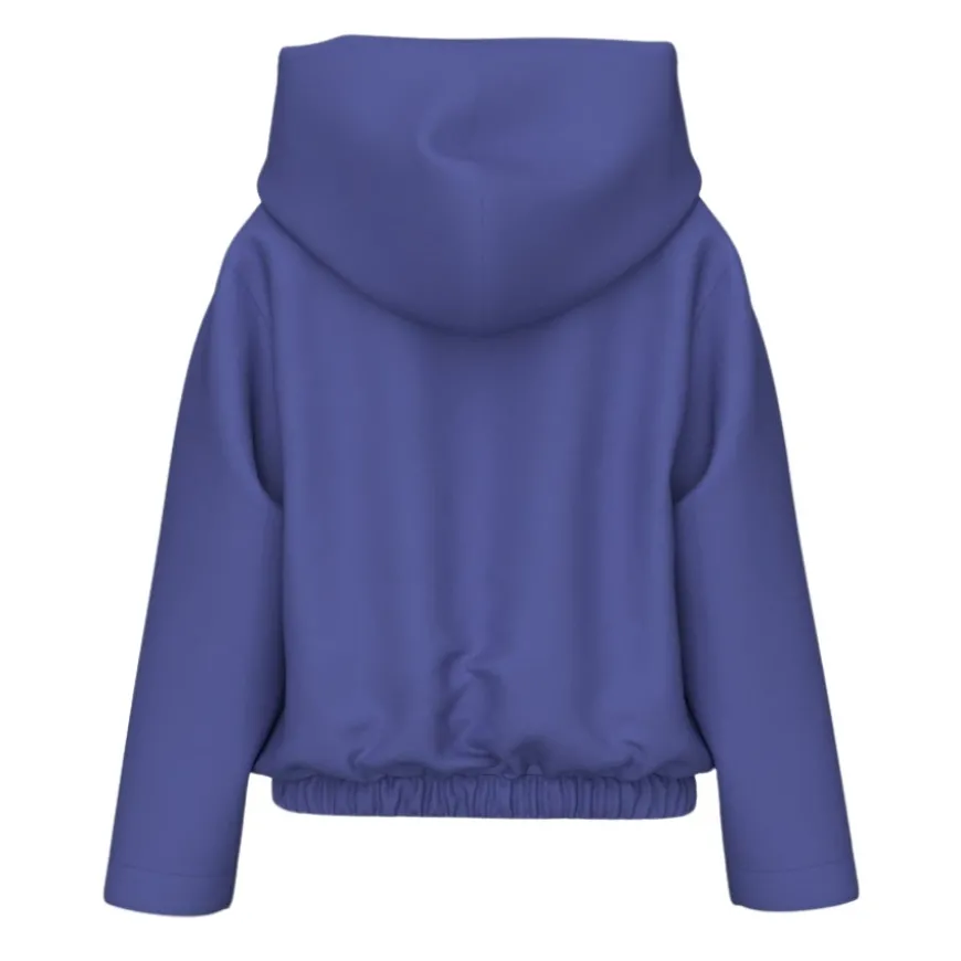 Sudaderas Name-it Nkfolanja Ls Short Loose Swe Wh Bru Pb