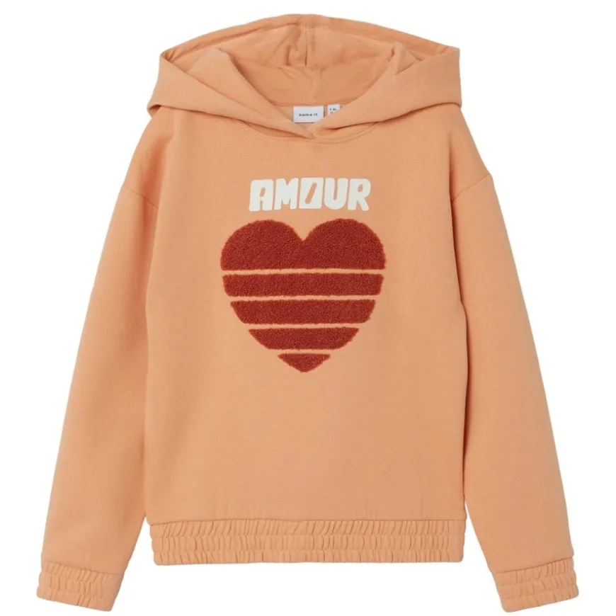 Sudaderas Name-it Nkfollie Ls Short Loose Wh Bru Ps