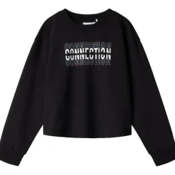 Sudaderas Name-it Nkfvanita Ls Short Boxy Sweat Unb