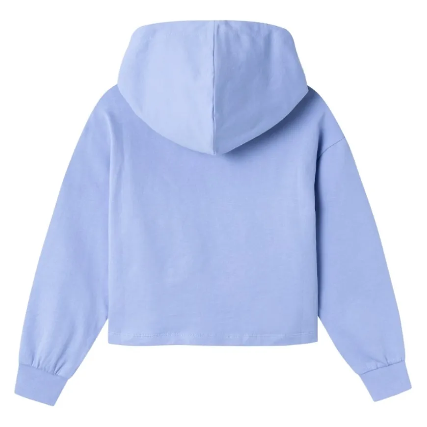 Sudaderas Name-it Nkfvanita Ls Short Boxy Sweat Wh Unb