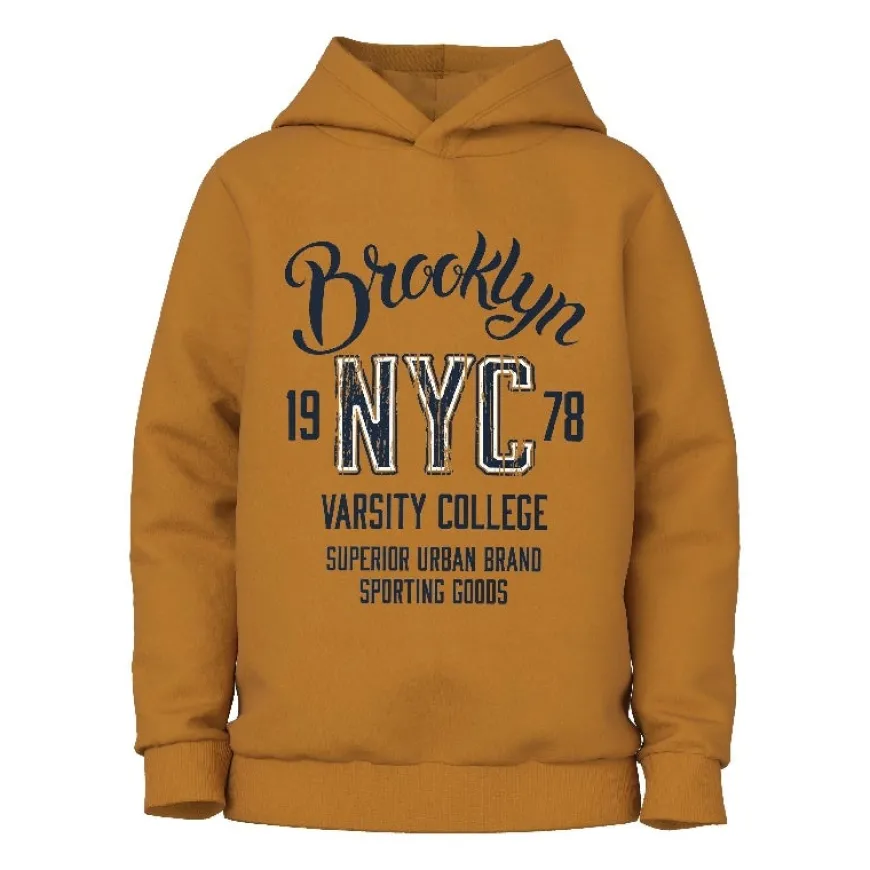 Sudaderas Name-it Nkmvugo Ls Sweat Wh Bru O1