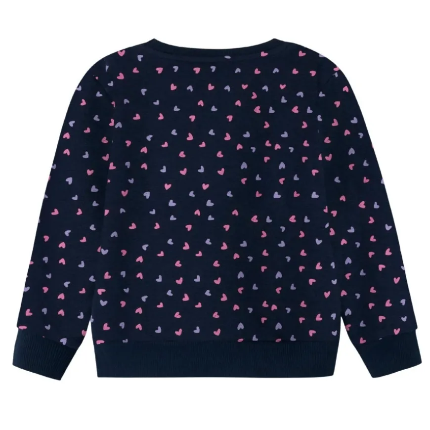Sudaderas Name-it Nmfdavina Ls Sweat Fleece Bru Noos