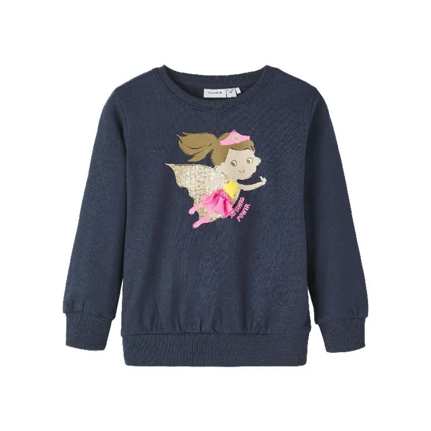 Sudaderas Name-it Nmfleila Sweat Bru