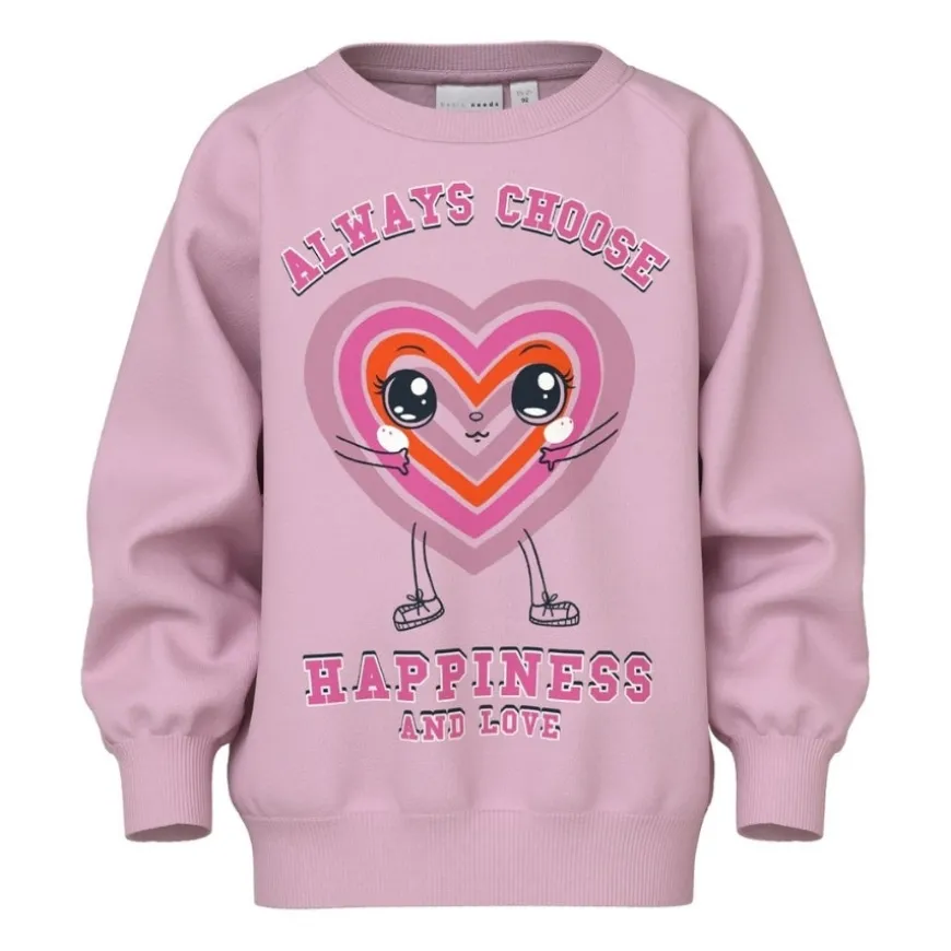 Sudaderas Name-it Nmfvenus Ls Nreg Sweat Bru