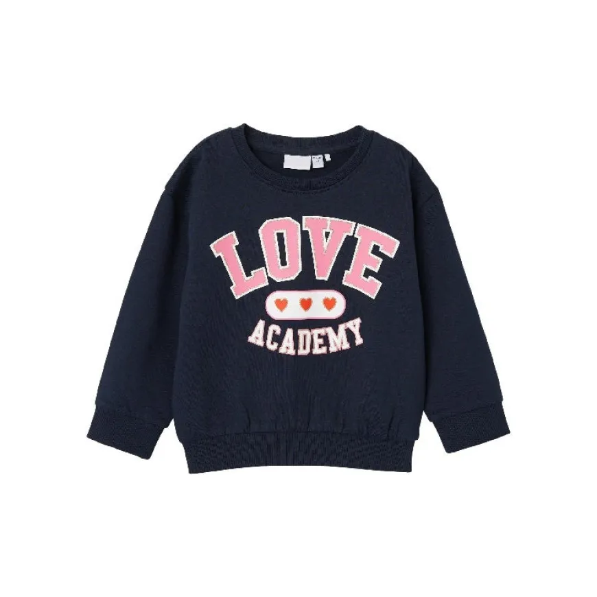 Sudaderas Name-it Nmfviloui Ls Boxy Sweat Bru N