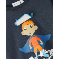 Sudaderas Name-it Nmmluk Sweat Box Bru