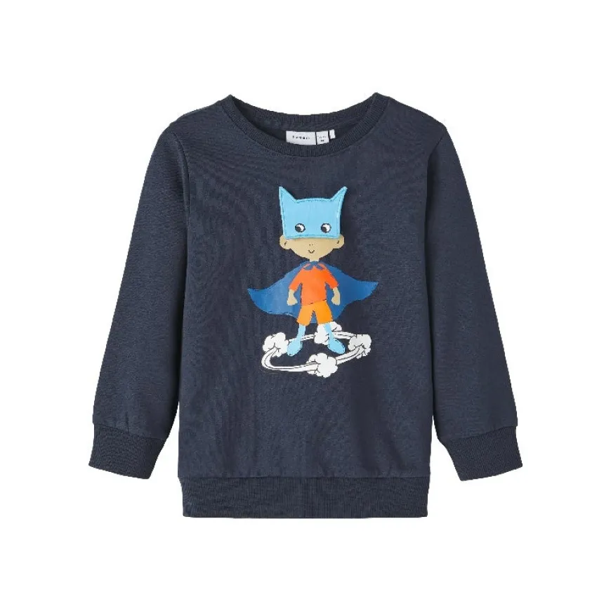 Sudaderas Name-it Nmmluk Sweat Box Bru
