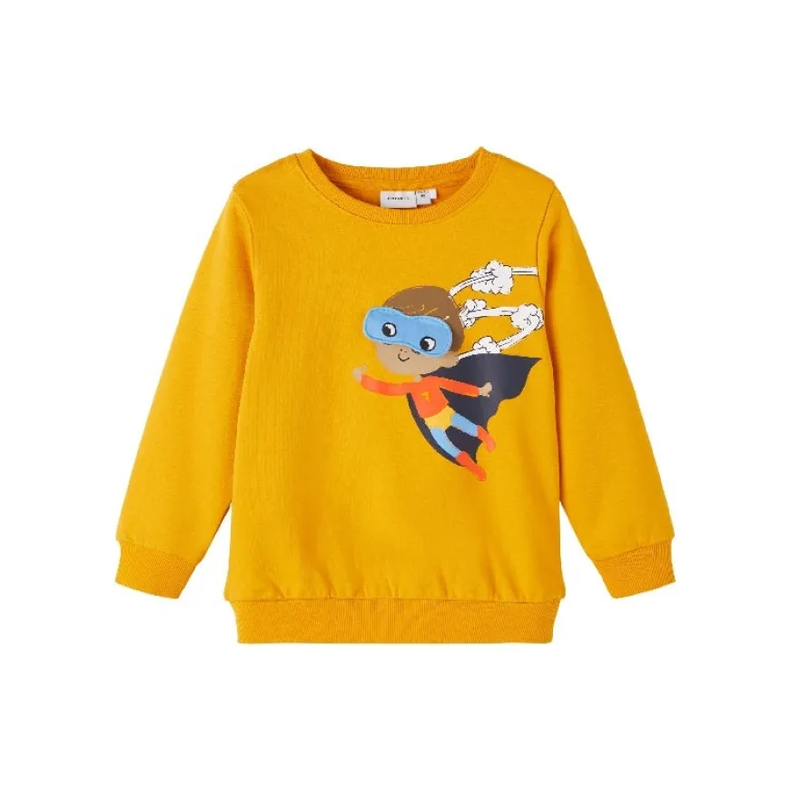 Sudaderas Name-it Nmmluk Sweat Box Bru