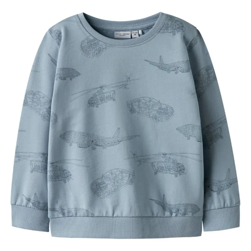 Sudaderas Name-it Nmmvaron Ls Aop Swt Unb Noos