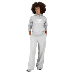 Sudaderas New balance Essentials Stacked Logo French Terry Hoodie