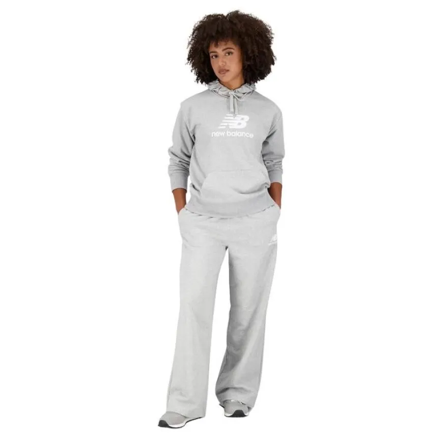 Sudaderas New balance Essentials Stacked Logo French Terry Hoodie