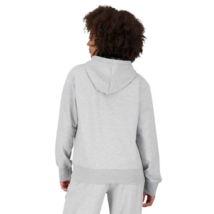 Sudaderas New balance Essentials Stacked Logo French Terry Hoodie
