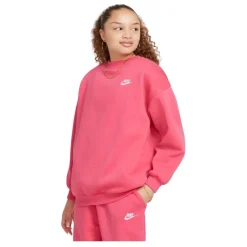 Sudaderas Nike G Nsw Club Flc Ovrszd Crew Lbr