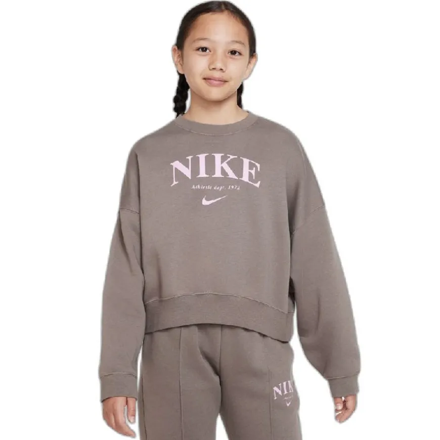 Sudaderas Nike G Nsw Trend Flc Crew
