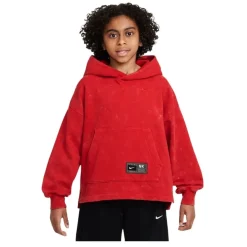 Sudaderas Nike K Nk Cob Flc Po Hoodie Wash