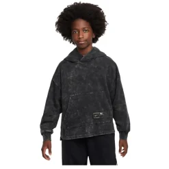 Sudaderas Nike K Nk Cob Flc Po Hoodie Wash