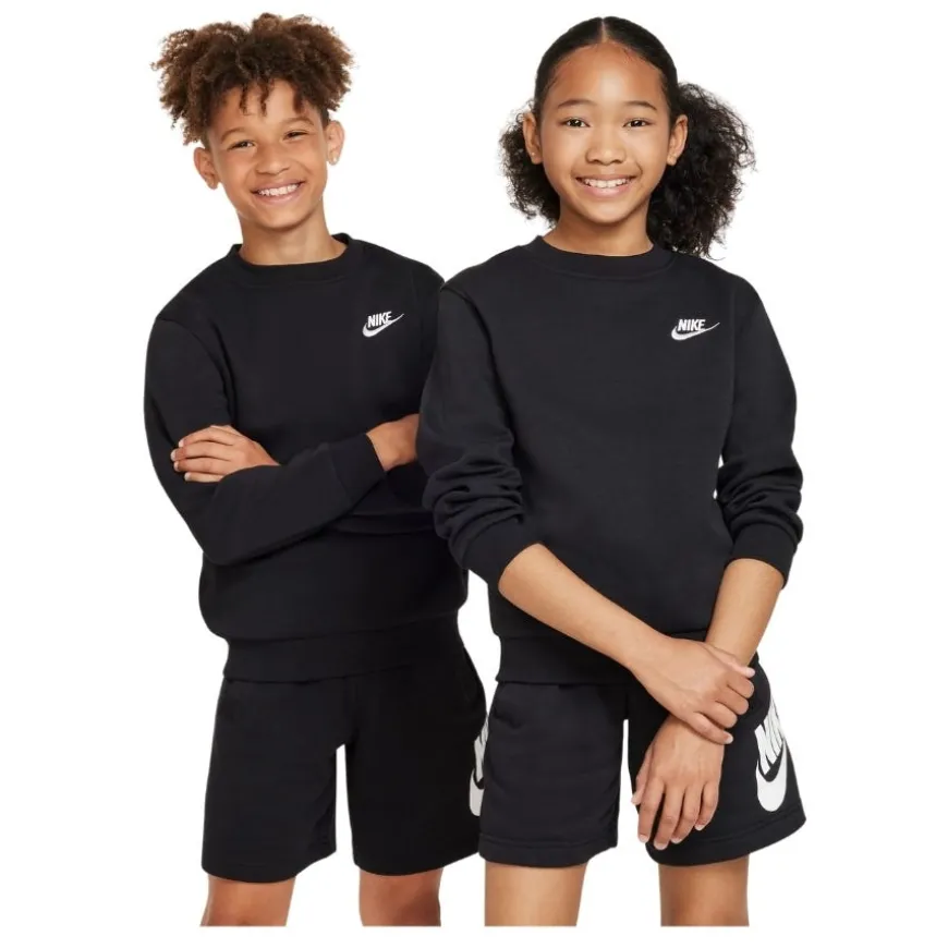 Sudaderas Nike K Nsw Club Flc Crew Ls Lbr