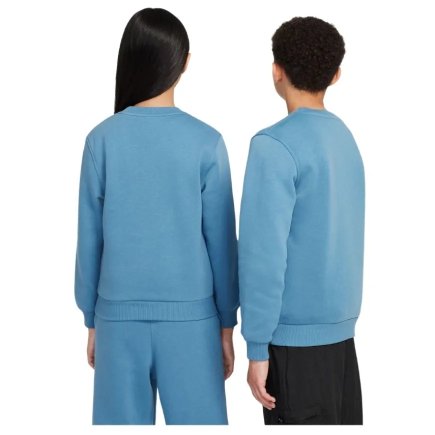 Sudaderas Nike K Nsw Club Flc Crew Ls Hbr