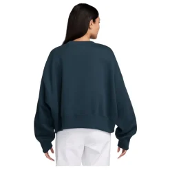 Sudaderas Nike W Nsw Phnx Flc Oos Logo Crew