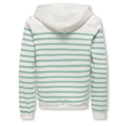 Sudaderas Only kids Kogadelle-Amour L S Stripe Hood Fr Swt