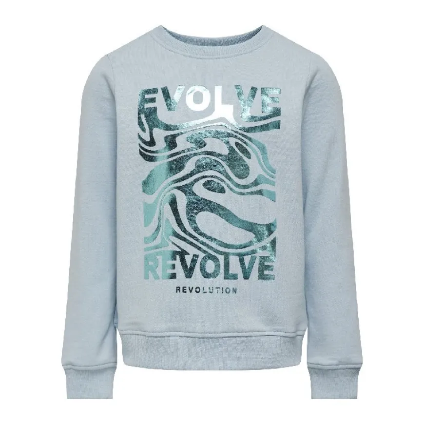 Sudaderas Only kids Kogcarol L S Sateen O-Neck Swt