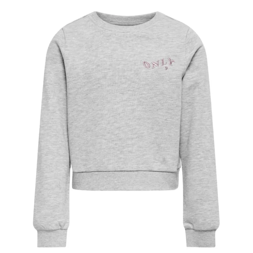 Sudaderas Only kids Kogceleste L S Short O-Neck Swt