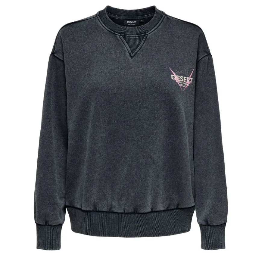 Sudaderas Only Onllucinda Ls Wild Oneck Box Swt Pri Jrs