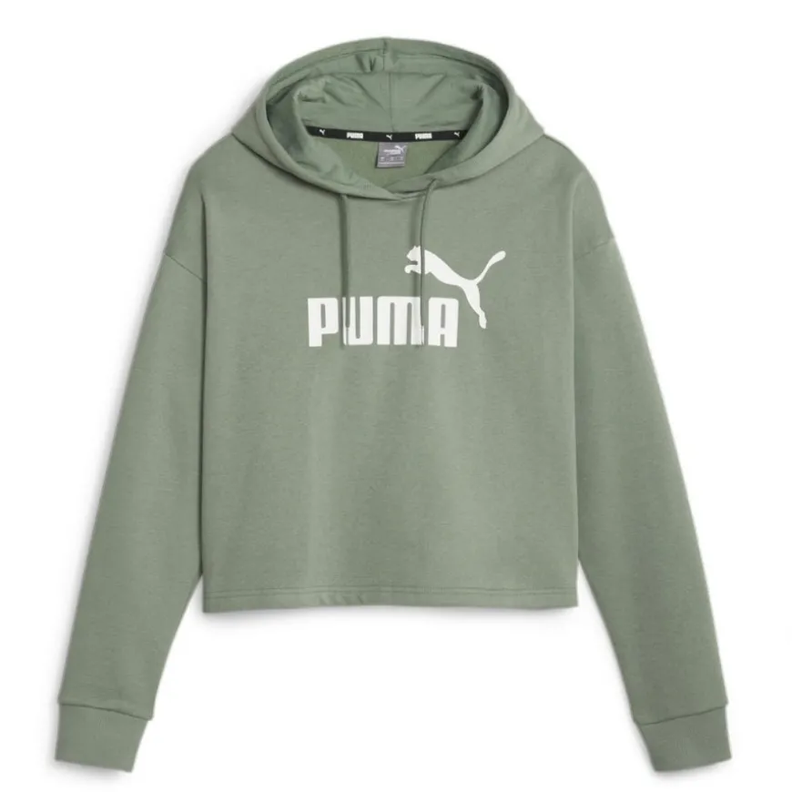 Sudaderas Puma ESS Cropped Logo Hoodie