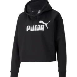 Sudaderas Puma Ess Cropped Logo Hoodie Fl