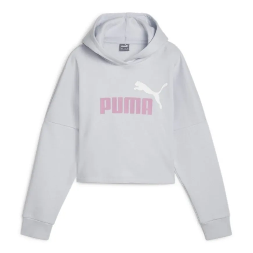 Sudaderas Puma Ess Logo Cropped Hoodie G
