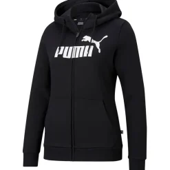 Sudaderas Puma Ess Logo Full-Zip Hoodie Fl