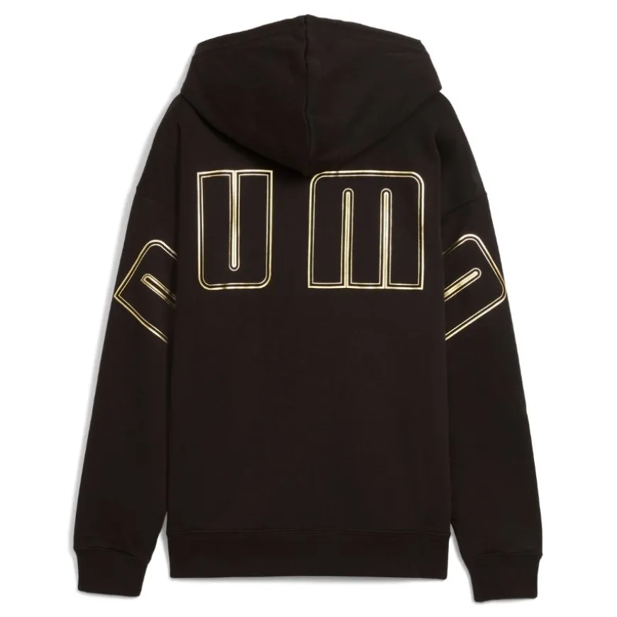 Sudaderas Puma Maximal Metallic Comfort Hoodie Fl